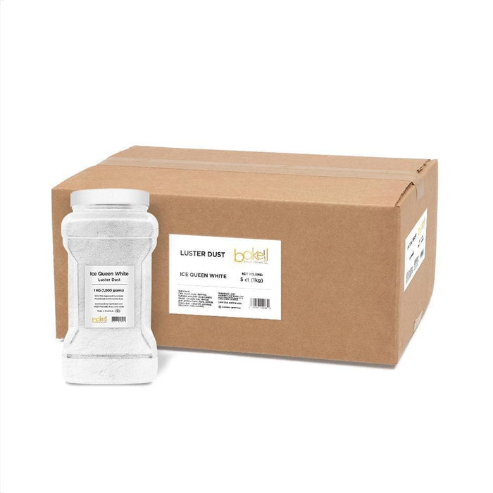 Ice Queen White Luster Dust Wholesale | Bakell