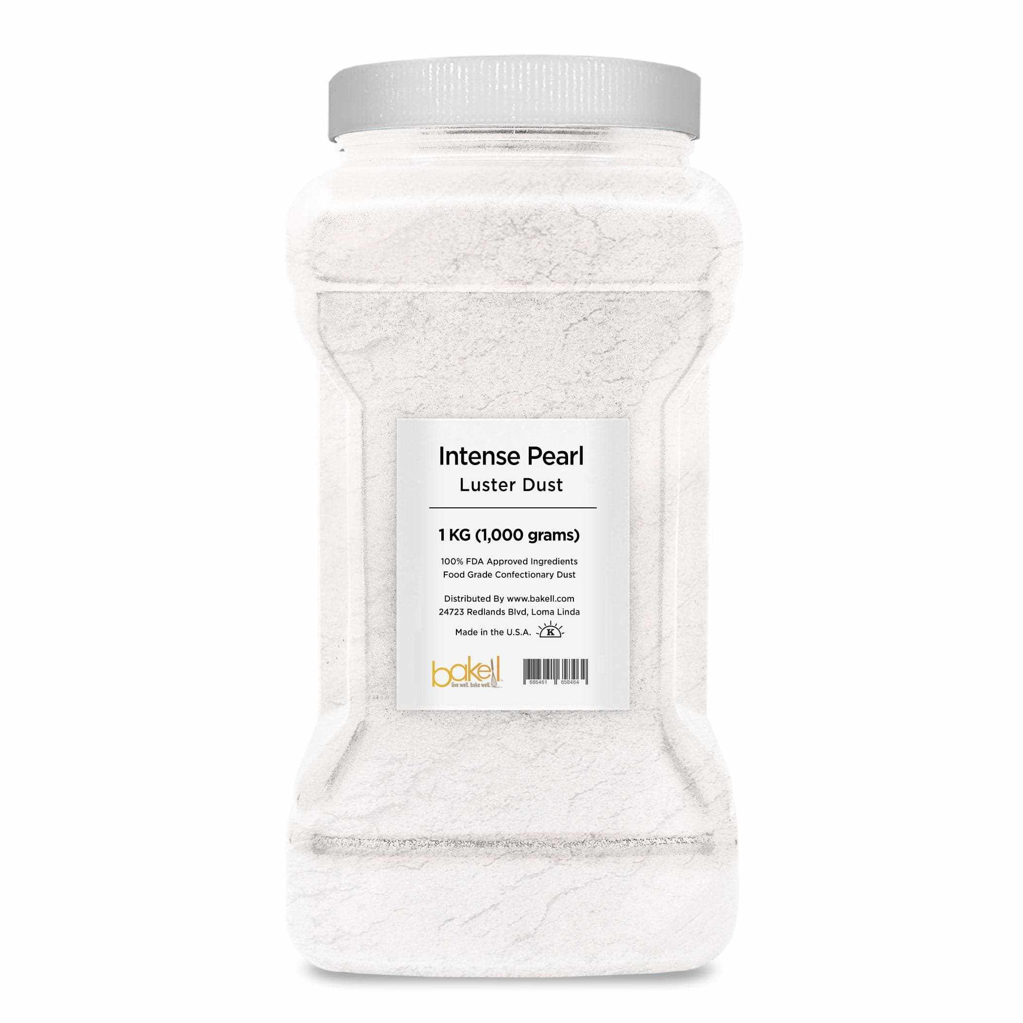 Super Intense Pearl White Edible Luster Dust | White Dust | Bakell