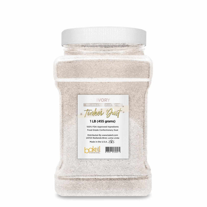 Ivory Cream Edible Tinker Dust | #1 Site for Edible Glitter & Dust