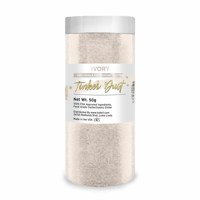 Ivory Cream Edible Tinker Dust | #1 Site for Edible Glitter & Dust