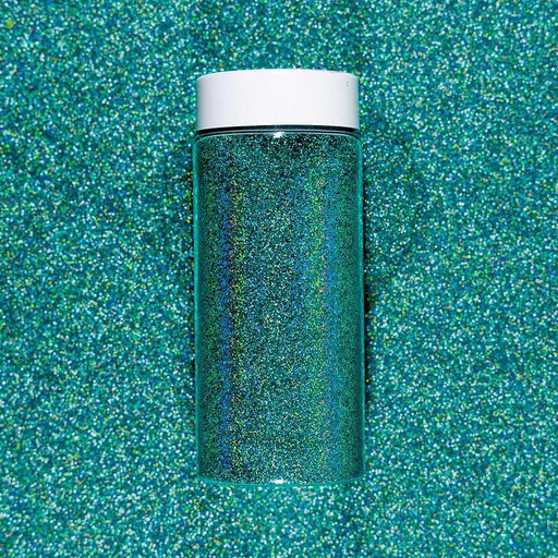 Jade Green Ultrafine Holographic Craft Glitter Dazzler Dust | Premium Polyester Non-Toxic | Bakell-B2C_Dazzler Dust-bakell