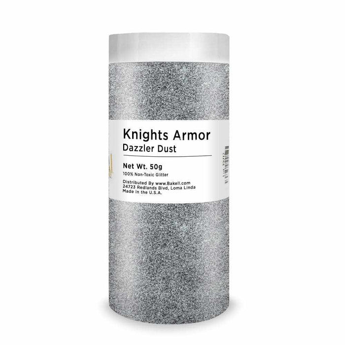 Knights Armor Silver Dazzler Dust | Edible Silver Dust | Bakell