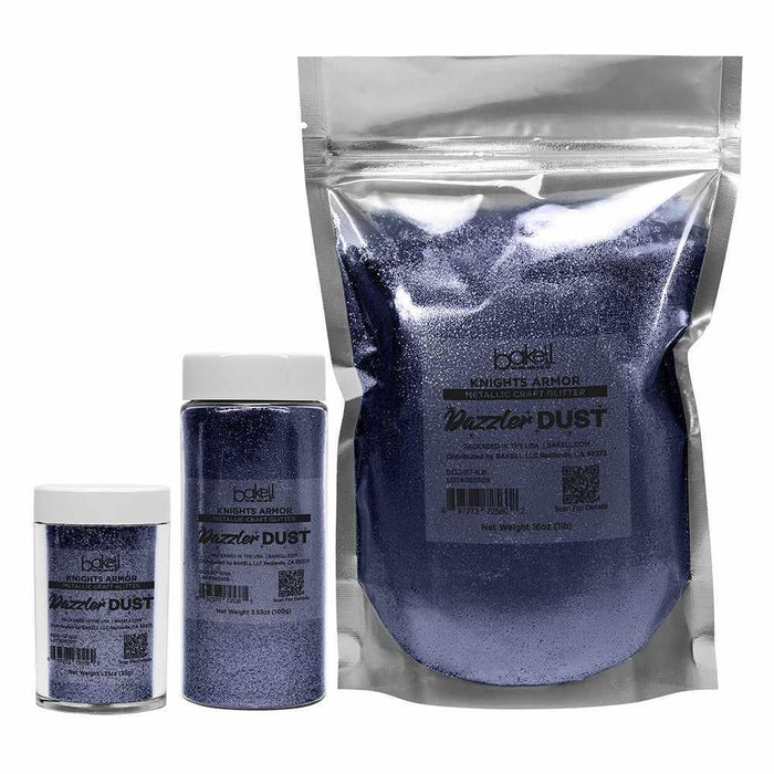 Knights Armor Ultrafine Metallic Craft Glitter Dazzler Dust | Premium Polyester Non-Toxic | Bakell-B2C_Dazzler Dust-bakell