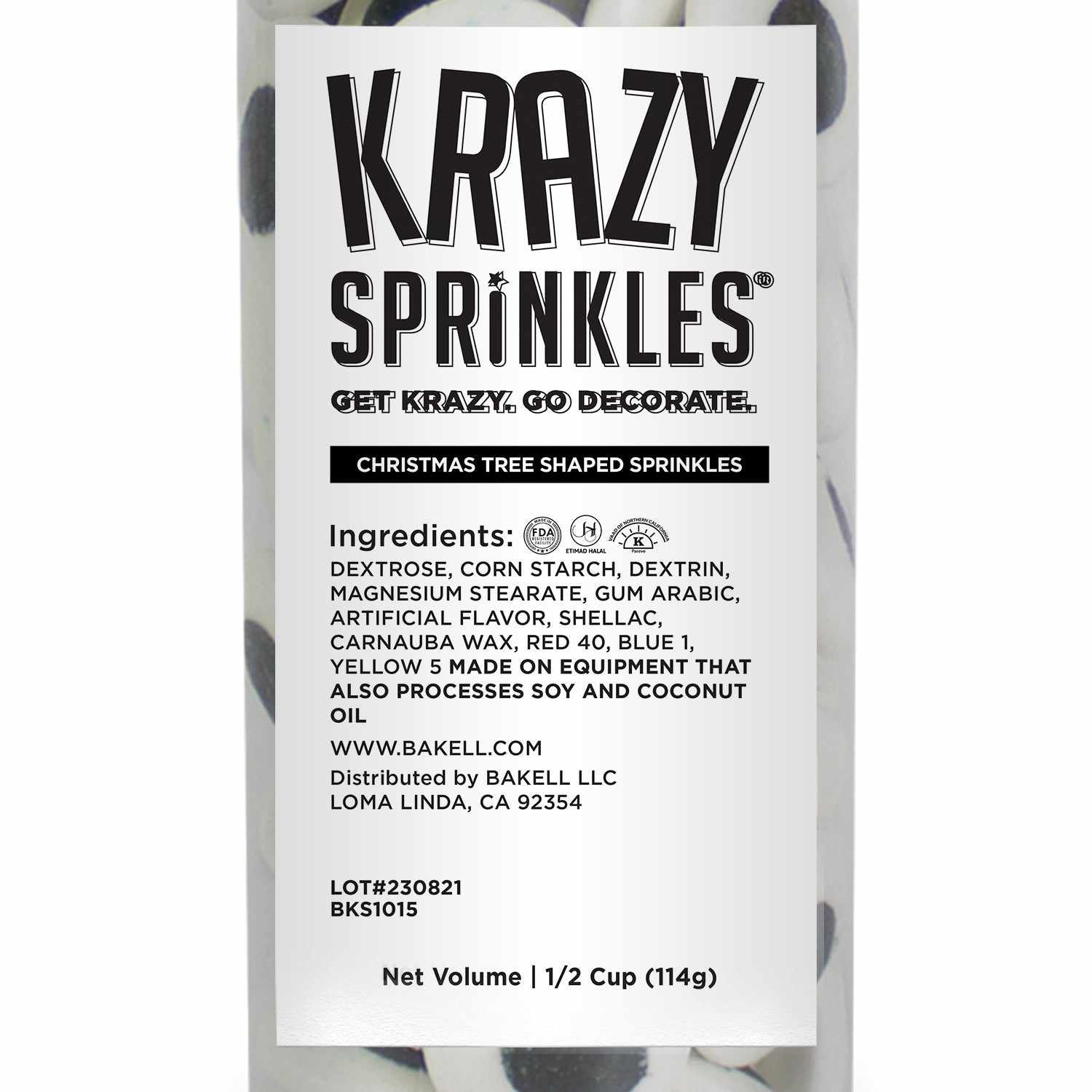 Bulk Size Candy Eyeball Shaped Sprinkles | Krazy Sprinkles