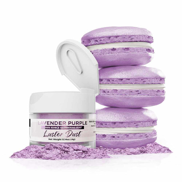 Lavender Purple Luster Dust Edible | Bakell-B2C_Luster Dust-bakell