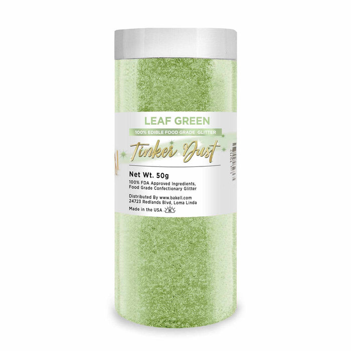 Leaf Green Edible Tinker Dust | #1 Site for Edible Glitters & Dusts