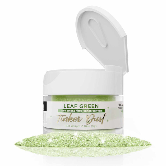 Leaf Green Edible Glitter | Tinker Dust®-Tinker Dust-bakell