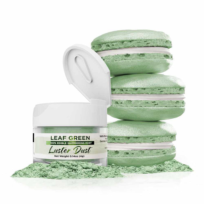 Leaf Green Luster Dust Edible | Bakell-B2C_Luster Dust-bakell