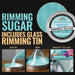 Light Blue Pearl Rimming Sugar | Private Label (48 units/case)-Private Label_Rimming Sugar-bakell