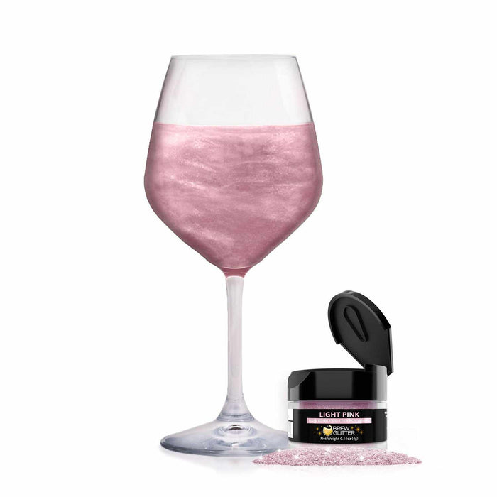 Light Pink Wine & Champagne Glitter, 100% glitter  | Bakell