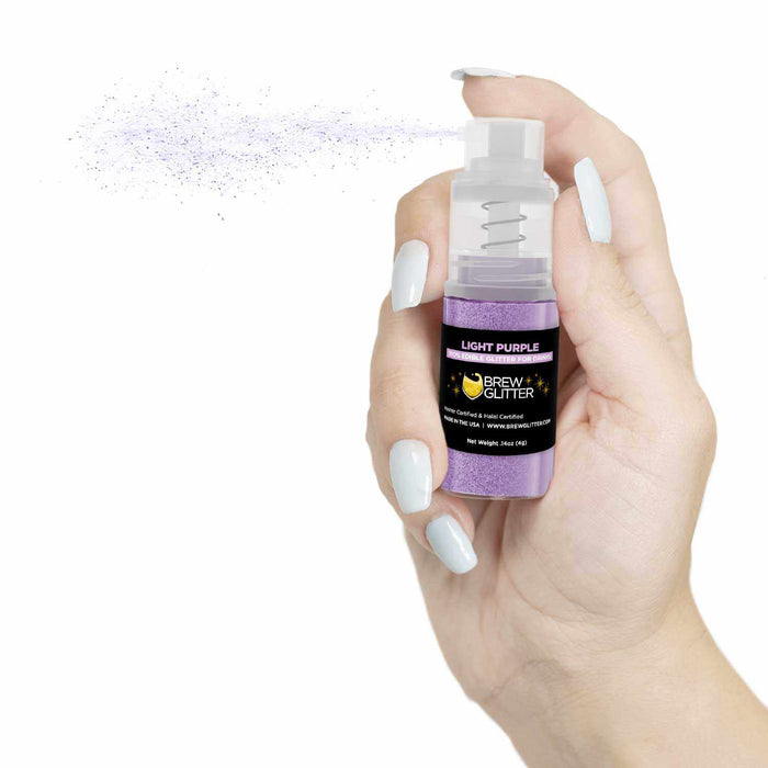 Light Purple Beverage Glitter Mini Spray Pump - Wholesale-Wholesale_Case_Brew Glitter 4g Pump-bakell