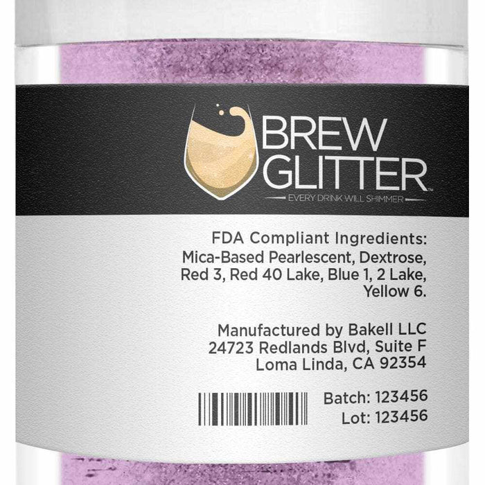 Light Purple Cocktail Glitter | Edible Glitter for Cocktails Drinks!