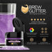 Light Purple Edible Glitter for Drinks | Brew Glitter-Beer Glitter-bakell