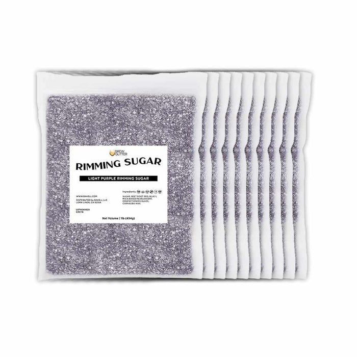 product image of light purple rimming sugar bags
