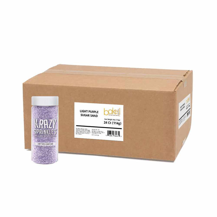 Light Purple Sugar Sand Wholesale (24 units per/ case)-Wholesale_Sprinkles-bakell