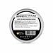 Light silver rimming sugar in a round, metallic tin with a black and white label showing nutrition facts and "Brew Glitter" branding.