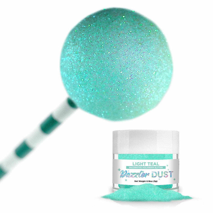 Light Teal Dazzler Dust® 5 Gram Jar-Dazzler Dust_5G_Google Feed-bakell