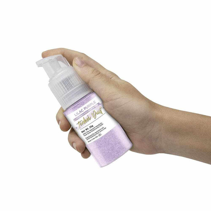 Lilac Purple Edible Glitter Spray 25g Pump | Tinker Dust | Bakell