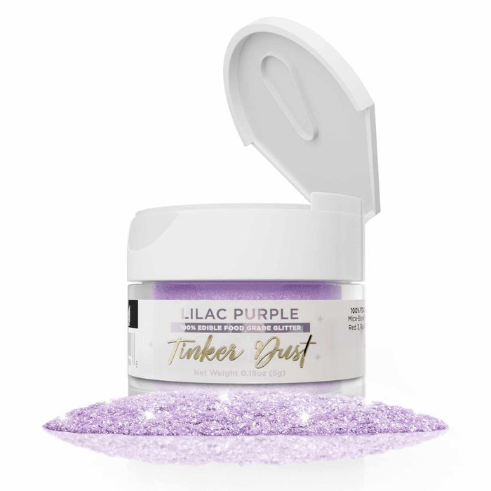 Lilac Purple Edible Glitter | Tinker Dust®-Tinker Dust-bakell