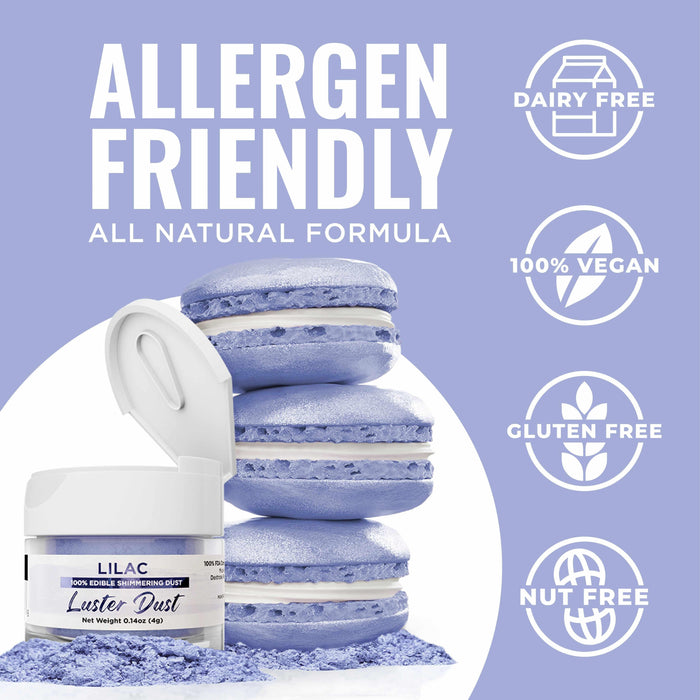 Lilac Purple Luster Dust Bulk Size-Bulk_Luster Dust-bakell