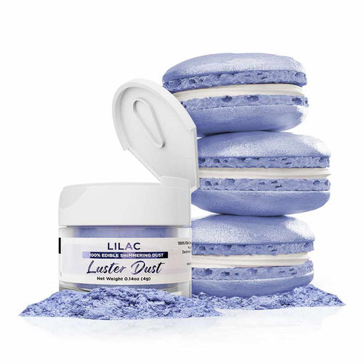 Lilac Purple Luster Dust Edible | Bakell-B2C_Luster Dust-bakell