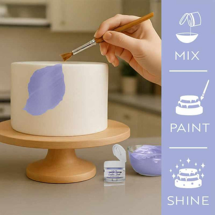 Lilac Purple Luster Dust Wholesale-Wholesale_Luster Dust-bakell