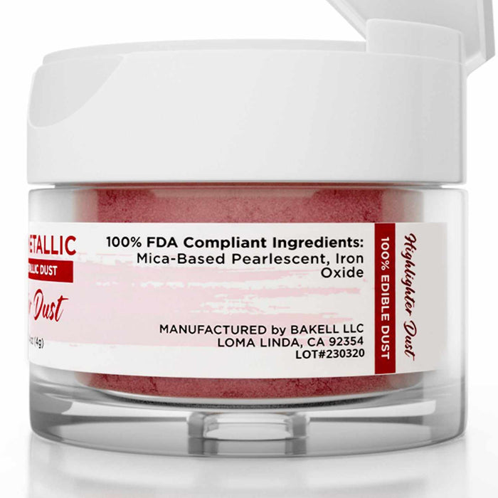 Maroon Metallic Highlighter Dust-Highlighter Dusts-bakell