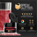 Maroon Red Brew Glitter Mini Spray Pump | Private Label-Private Label_Brew Glitter 4g Pump-bakell