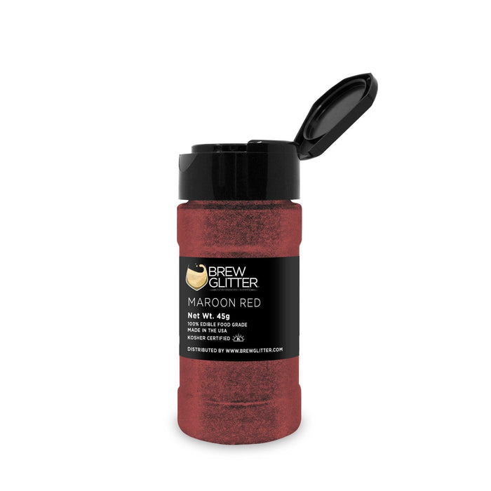 Maroon Glitter for Coffee, Cappuccinos & Lattes | Bakell.com