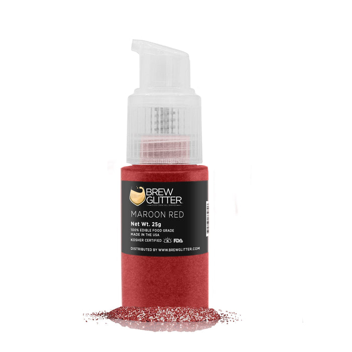 Maroon Red Brew Glitter® Spray Pump Wholesale-Wholesale_Case_Brew Glitter Pump-bakell