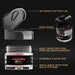 Maroon red edible glitter in a 4g clear jar with a no-mess flip-top lid for easy pouring and precise measurements.