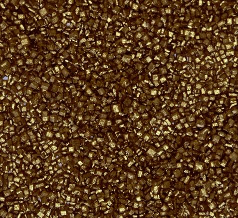 Metallic Gold-Pearl Sugar Rock - EU Compliant-Bulk_EU Sugar Rock-bakell