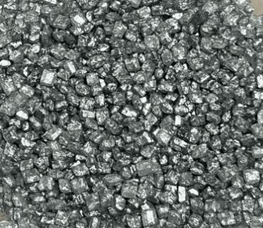 Metallic Silver-Pearl Sugar Rock - EU Compliant-Bulk_EU Sugar Rock-bakell