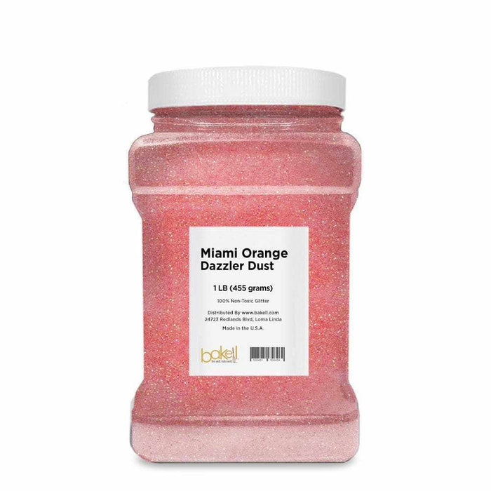 Miami Orange Glow In the Dark | Orange Hologram Glitter | Bakell