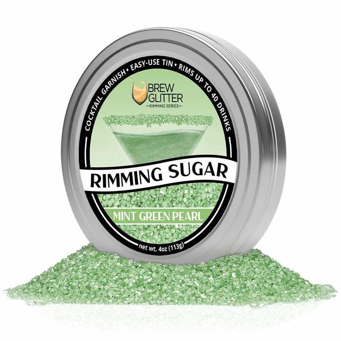 Mint Green Pearl Rimming Sugar-B2C_Rimming Sugar-bakell