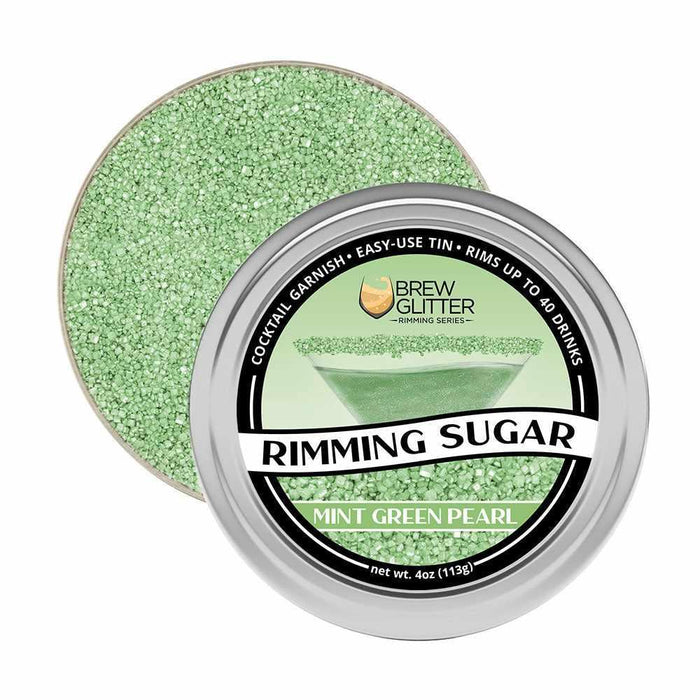 Mint Green Pearl Rimming Sugar-B2C_Rimming Sugar-bakell