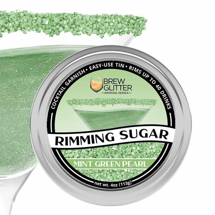 Mint Green Pearl Rimming Sugar-B2C_Rimming Sugar-bakell