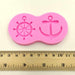 Nautical, Sailing, Skipper, Anchor Themed Silicone Mold | Bakell