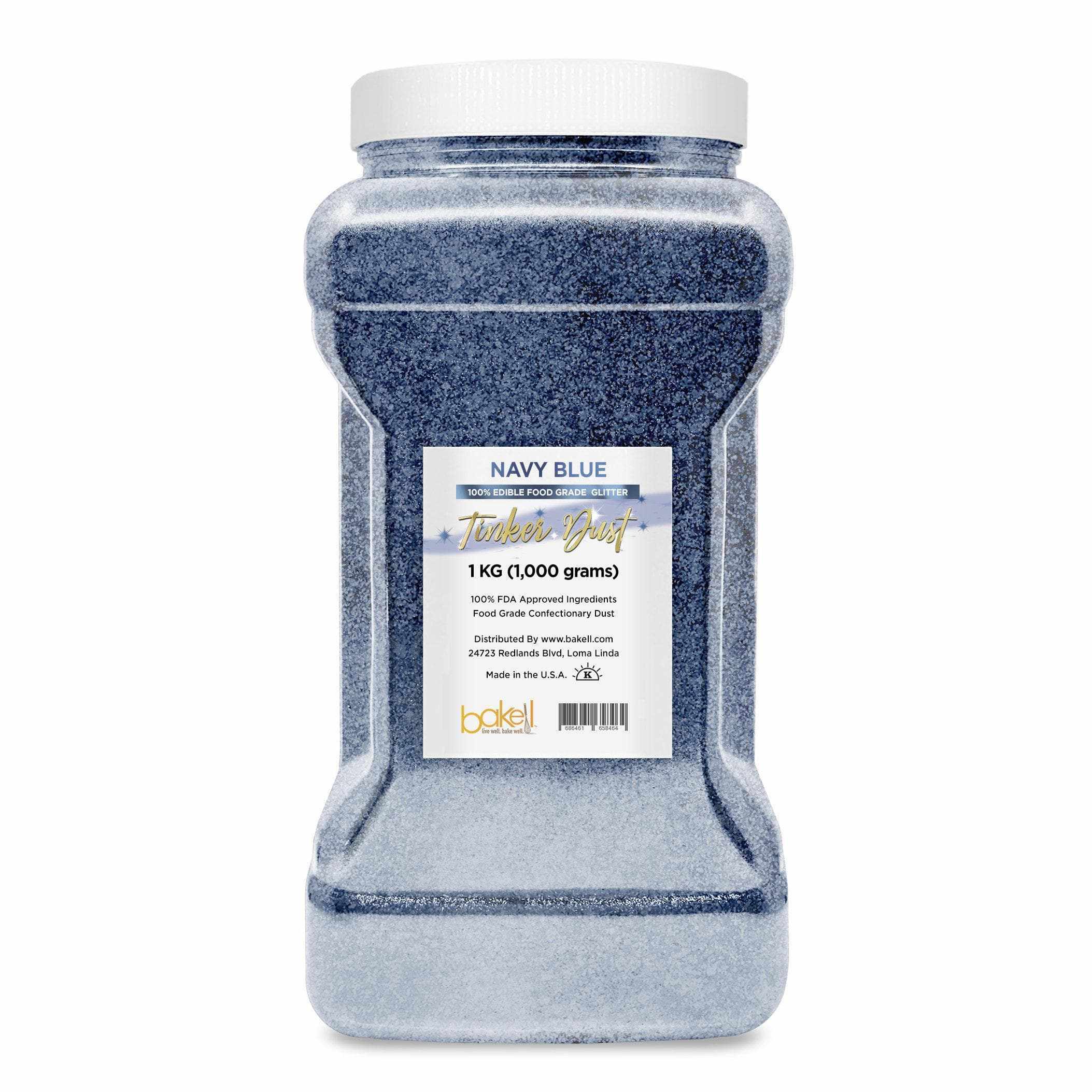 Shop Navy Blue Edible Glitter Tinker Dust | Save From 24%| Bakell