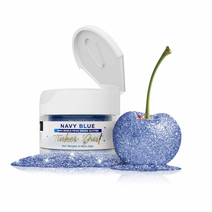 Navy Blue Edible Glitter | Tinker Dust®-Tinker Dust-bakell
