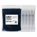 Front View of Ten Bags of 1 Pound Navy Blue Jimmies Sprinkles | bakell.com