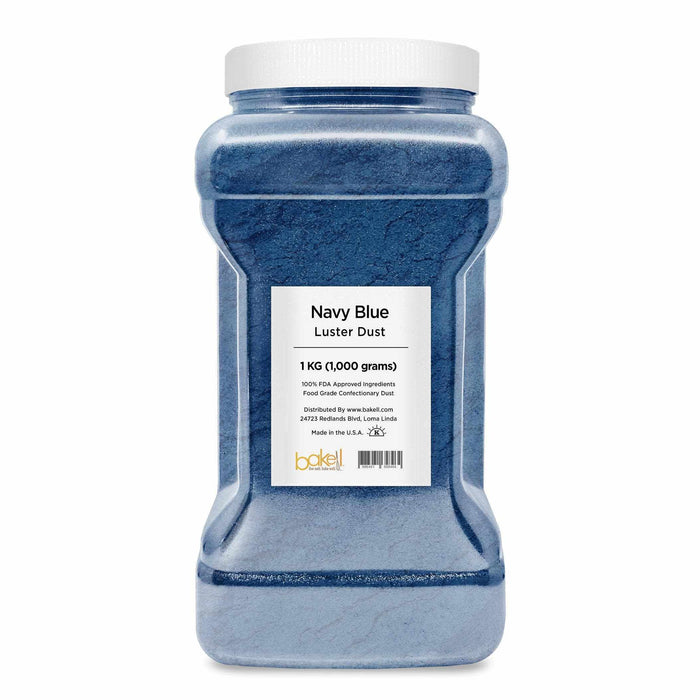 Navy Blue 4g Edible Luster Dust | Bakell