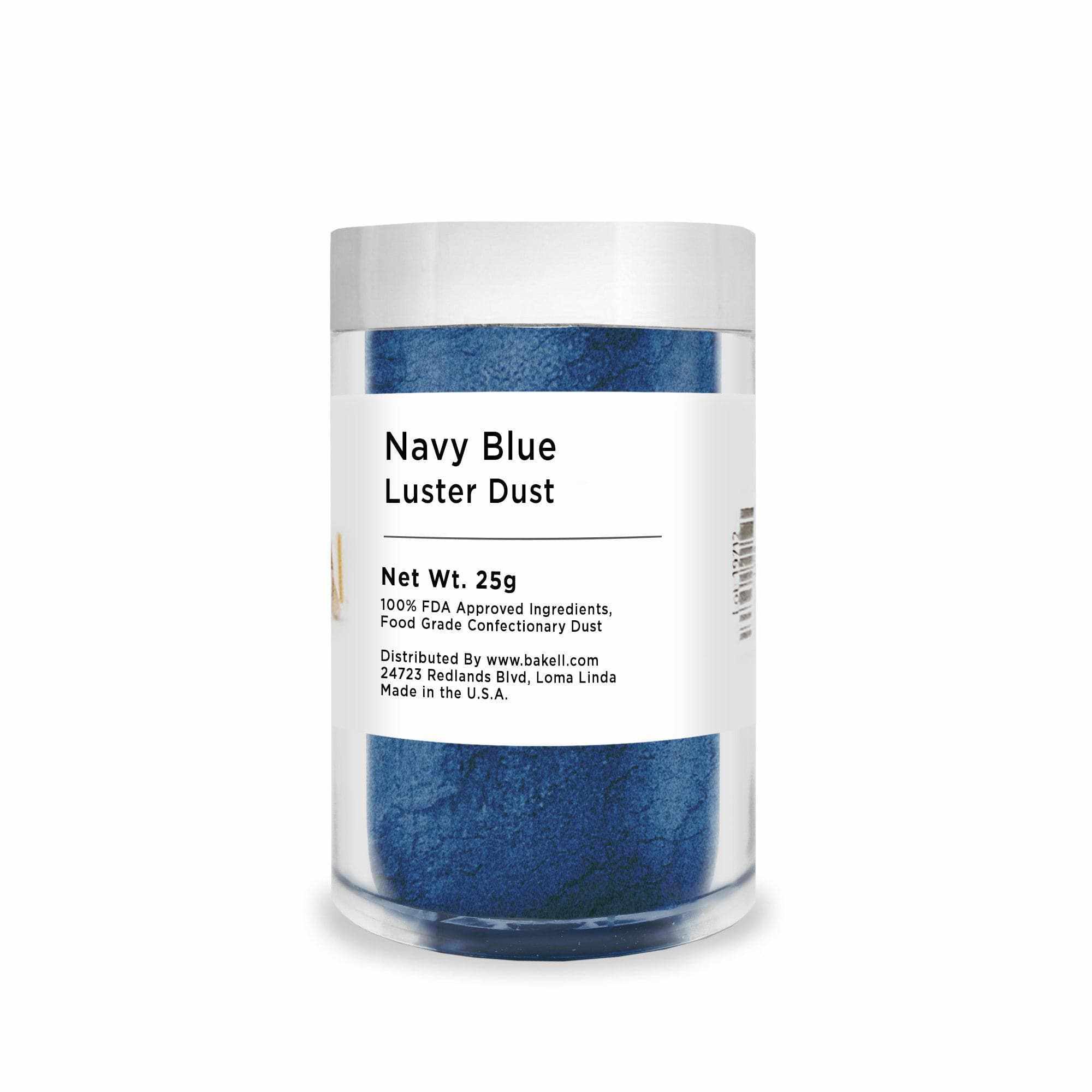 Navy Blue 4g Edible Luster Dust | Bakell