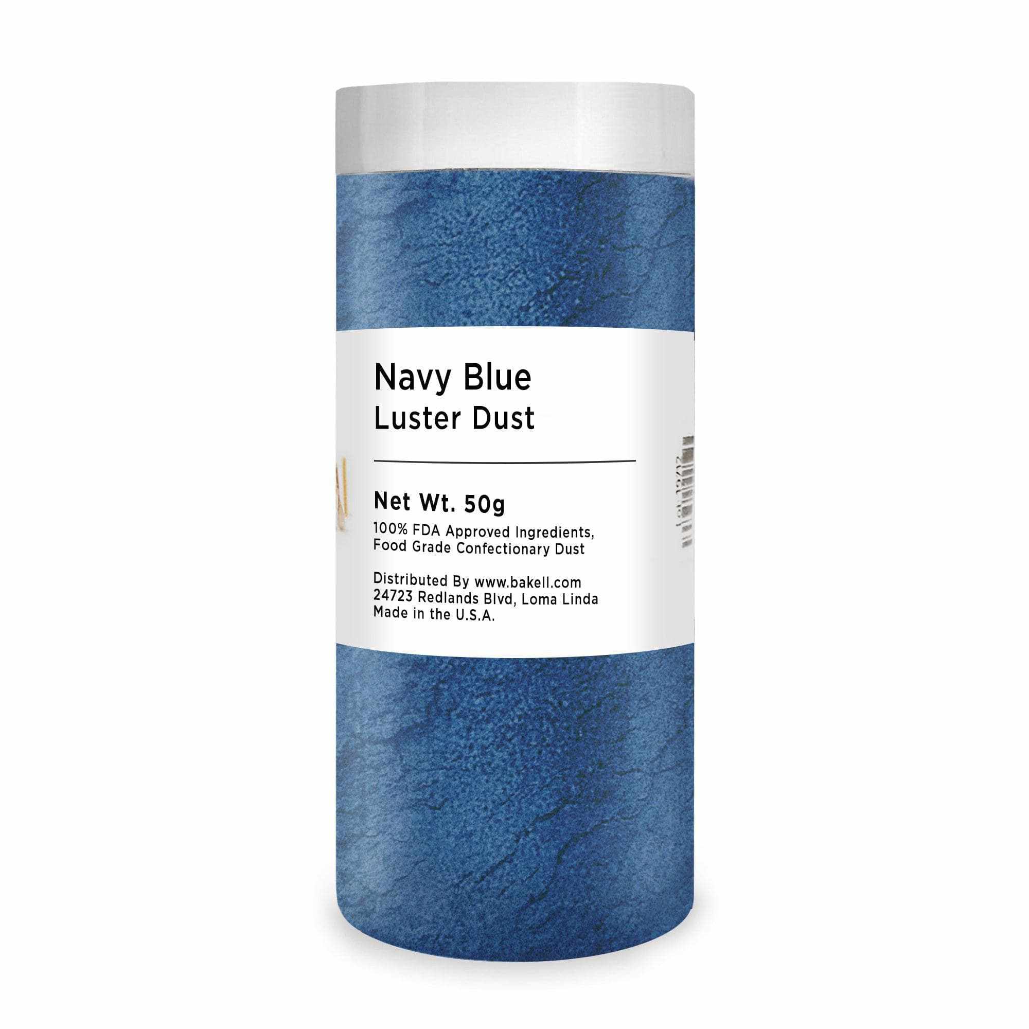 Navy Blue 4g Edible Luster Dust | Bakell