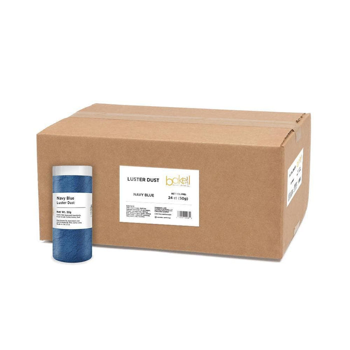 Navy Blue Luster Dust Wholesale | Bakell