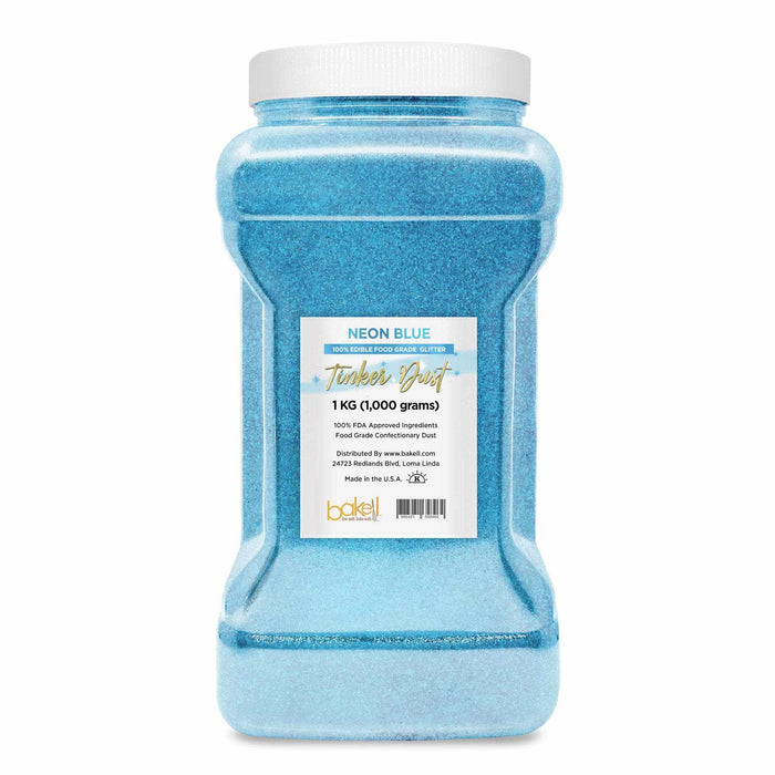 Buy Neon Blue Edible Glitter Tinker Dust | Save 24% | Bakell