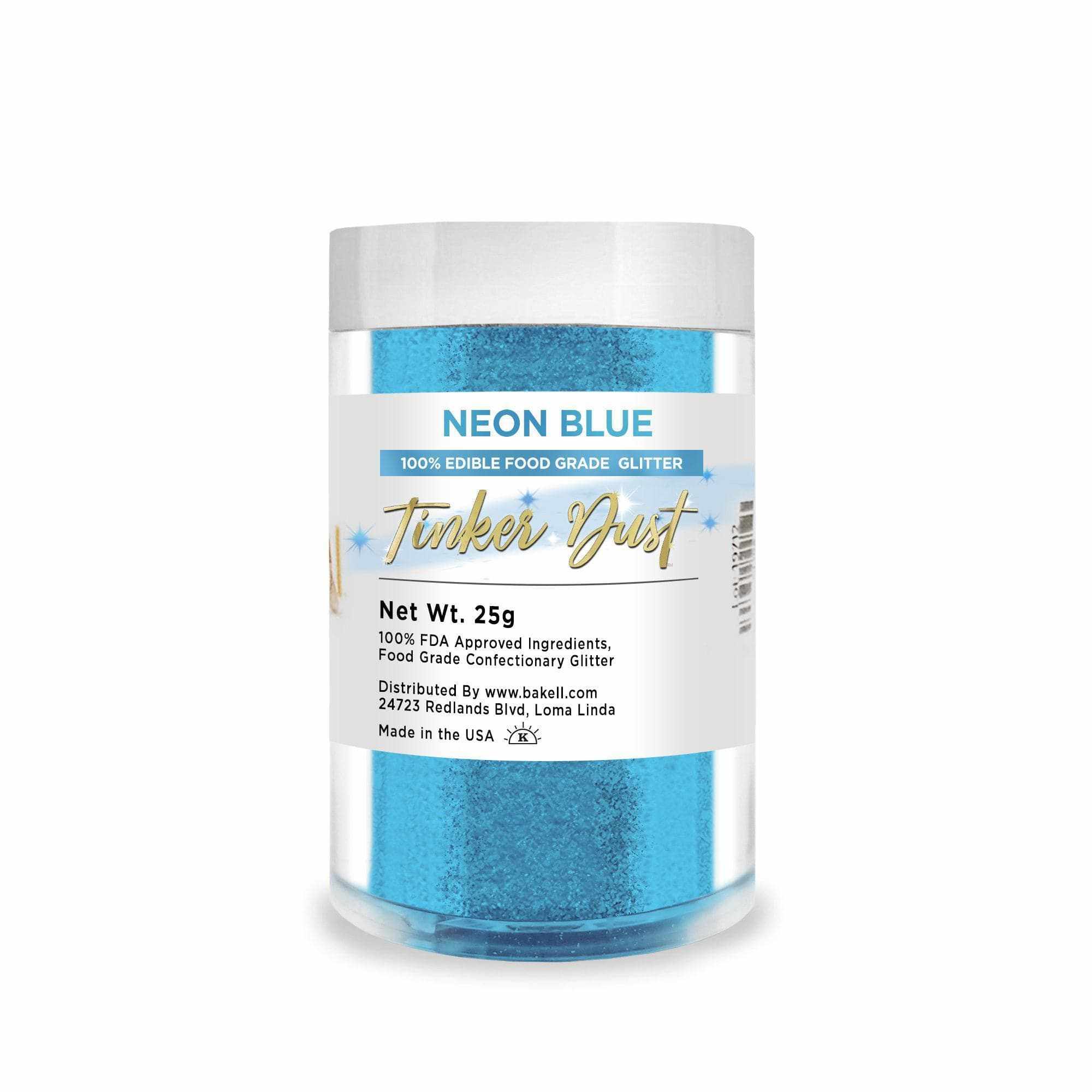 Buy Neon Blue Edible Glitter Tinker Dust | Save 24% | Bakell