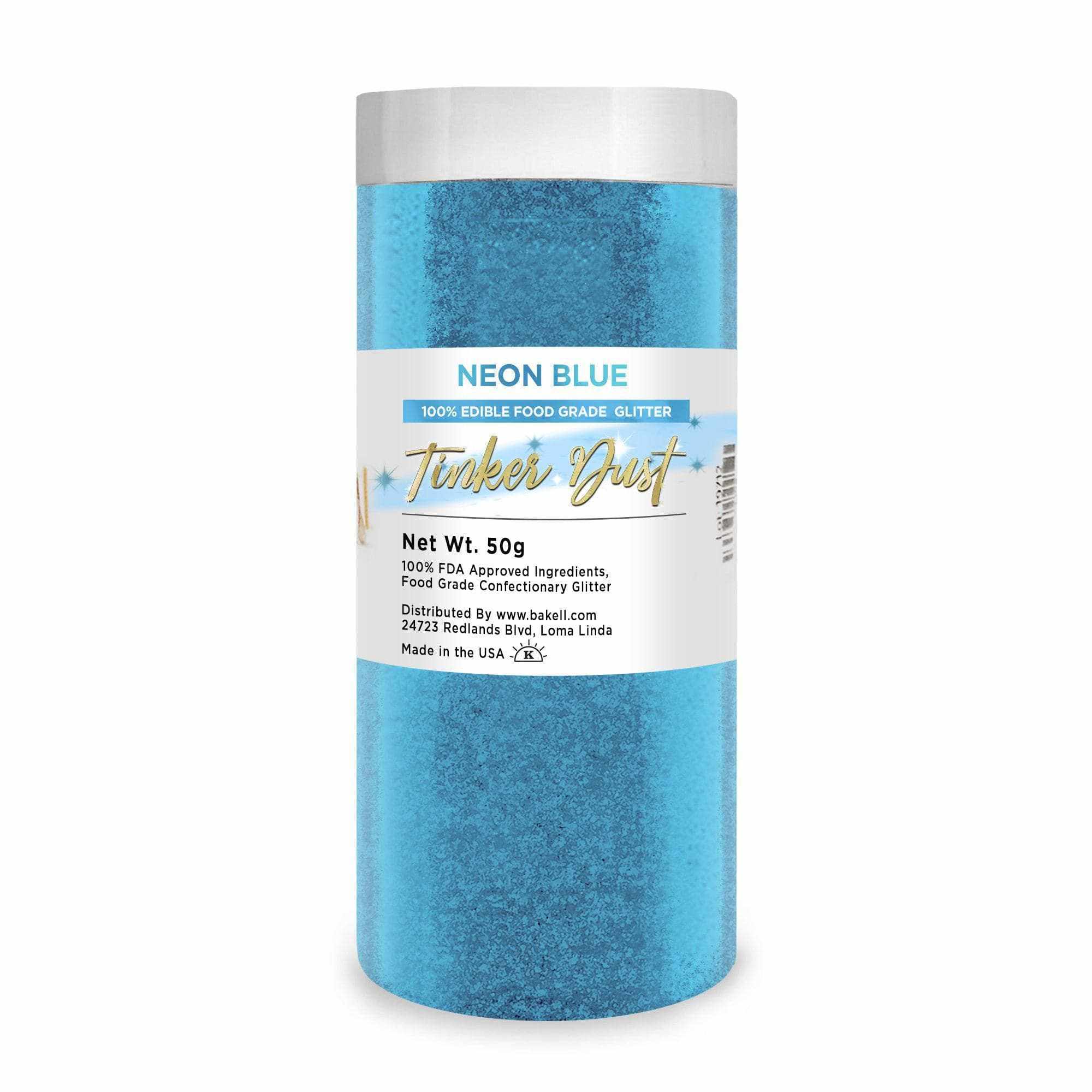 Buy Neon Blue Edible Glitter Tinker Dust | Save 24% | Bakell