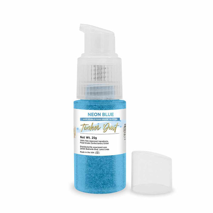 Neon Blue Tinker Dust® Glitter Spray Pump by the Case-Wholesale_Tinker Dust_25g Pump-bakell