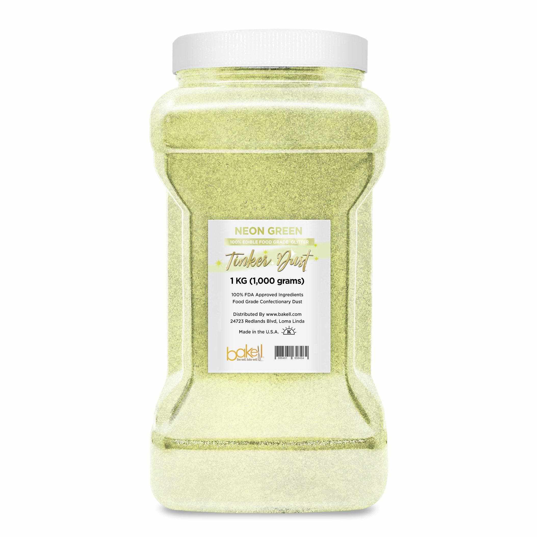 Shop Neon Green Edible Glitter | Save From 24% | Bakell
